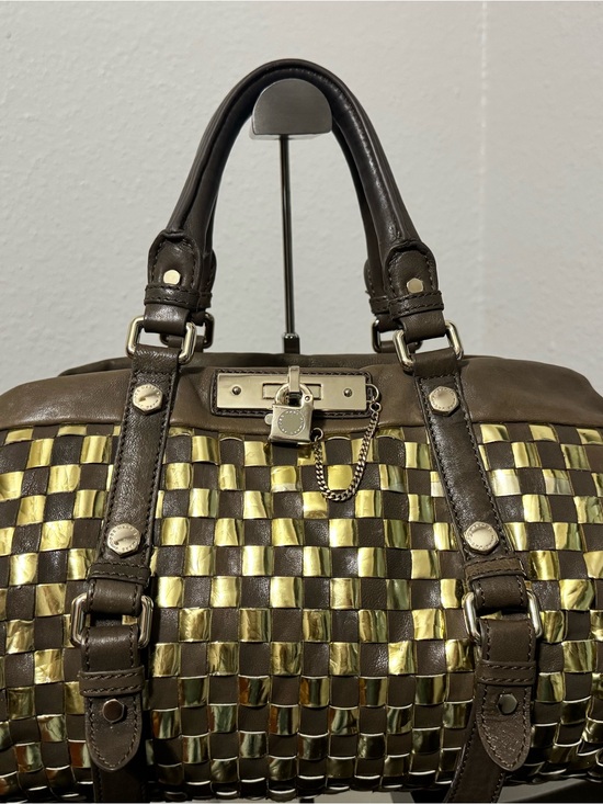 Marc Jacobs Handbags - Marc Jacobs Metal Check Groovee Bag